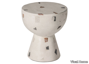 MASSA - Round ceramic coffee table _ Vical Home