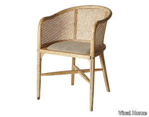 NUCHIS - Birch chair with armrests _ Vical Home