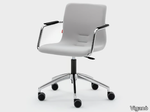 QUEEN FABRIC - Height-adjustable fabric office chair _ Viganò