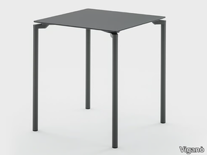 FELIX - Stackable metal contract table _ Viganò