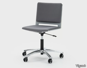 DAISY - Height-adjustable fabric office chair with castors _ Viganò