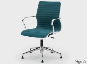 OMEGA - Height-adjustable fabric office chair _ Viganò