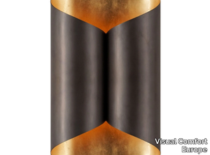 SELFOSS - Sconce in Bronze with Gild Interior _ Visual Comfort Europe