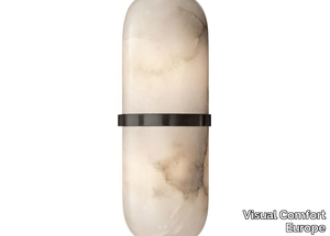 MELANGE PILL FORM SCONCE - Alabaster wall light _ Visual Comfort Europe