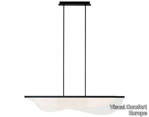 NYRA 60" LINEAR - Metal pendant lamp _ Visual Comfort Europe