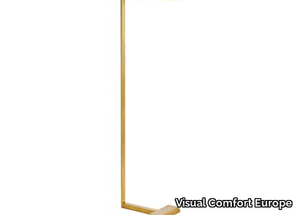 DESSAU - Floor Lamp in Natural Brass _ Visual Comfort Europe