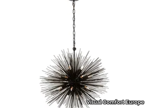 STRADA - Medium Round Chandelier in Aged Iron _ Visual Comfort Europe