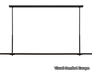 AXIS LARGE LINEAR - Metal pendant lamp _ Visual Comfort Europe