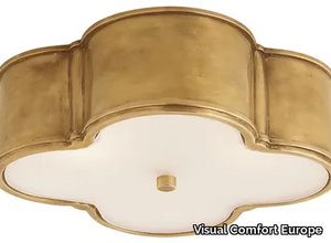 BASIL 17" - Brass ceiling light _ Visual Comfort Europe