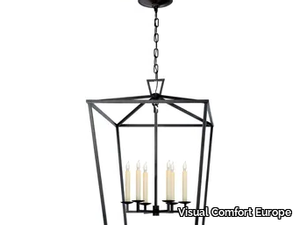 DARLANA LARGE LANTERN - Iron pendant lamp _ Visual Comfort Europe