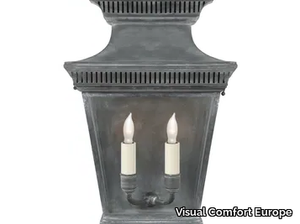 ELSINORE 3/4 MEDIUM LANTERN - Zinc Outdoor wall Lamp _ Visual Comfort Europe