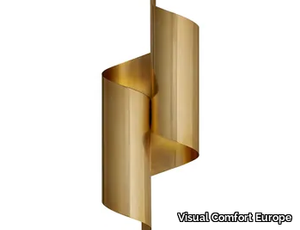 IVA MEDIUM WRAPPED - Brass wall light _ Visual Comfort Europe