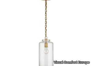 KATIE CYLINDER - Glass pendant lamp _ Visual Comfort Europe