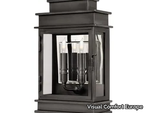 LINEAR LANTERN SHORT - Metal and glass wall light _ Visual Comfort Europe