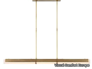 PRECISION LARGE LINEAR - Metal pendant lamp _ Visual Comfort Europe