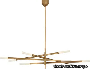 ROUSSEAU GRANDE EIGHT LIGHT ARTICULATING - Metal pendant lamp _ Visual Comfort Europe