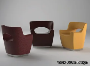 AERO - Easy chair with fire retardant padding _ Viscio Urban Design