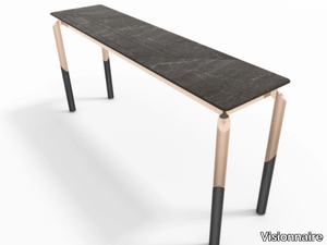 MILTON - Rectangular marble console table _ Visionnaire