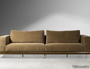 BACKSTAGE - 3 seater sectional fabric sofa _ Visionnaire