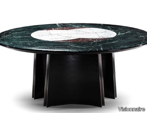 JASON - Round marble living room table _ Visionnaire