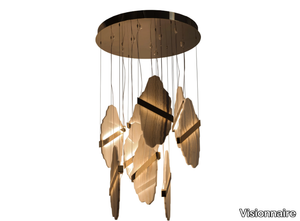 ROCK - LED onyx chandelier _ Visionnaire