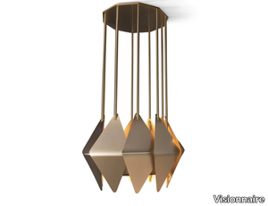 SPUTNIK OXY - LED steel pendant lamp _ Visionnaire