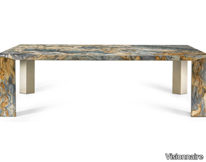 STONE - Marble dining table _ Visionnaire