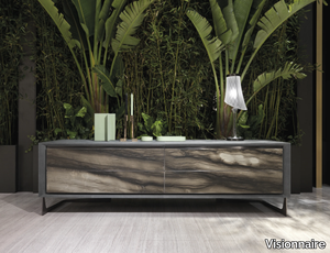 AZIMUT - Marble sideboard with drawers _ Visionnaire