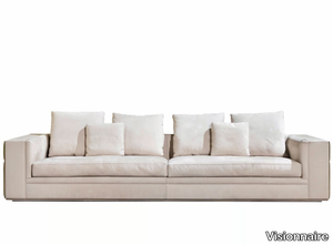 BABYLON - Sectional leather sofa _ Visionnaire