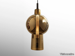 BILBO - LED glass pendant lamp _ Visionnaire