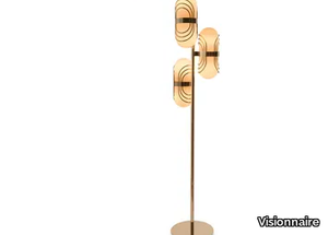 FLORO - Blown glass floor lamp _ Visionnaire