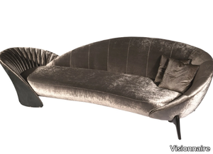 PRESENCE - Curved fabric sofa _ Visionnaire