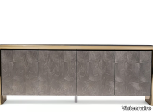 HAMILTON - Wooden sideboard with integrated lighting _ Visionnaire