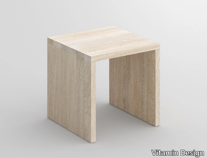 MENA - Low solid wood stool _ Vitamin Design