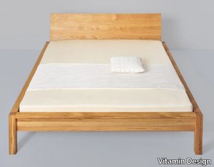 CARA - Solid wood double bed _ Vitamin Design