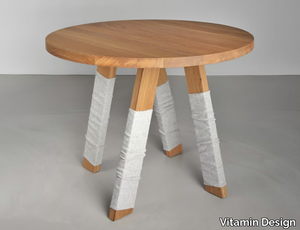 ZIRKEL - Round solid wood table _ Vitamin Design