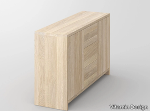 MENA - Solid wood sideboard with doors _ Vitamin Design