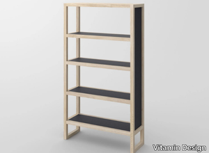 SENA - Open double-sided bookcase _ Vitamin Design