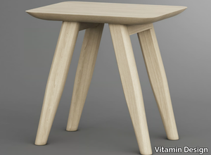 AETAS - Solid wood stool _ Vitamin Design