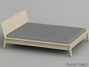 AETAS - Solid wood double bed _ Vitamin Design