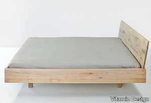 QUADRA - Solid wood double bed _ Vitamin Design