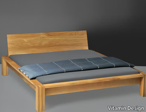 TAURUS - Solid wood double bed _ Vitamin Design