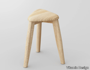 AETAS SPACE - Low solid wood stool _ Vitamin Design