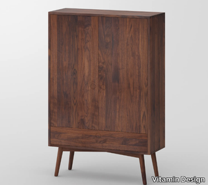 AMBIO - Solid wood highboard with doors _ Vitamin Design