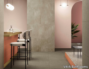 CEMENTMIX - Ceramic materials wall/floor tiles _ VitrA Bathrooms