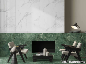 MARMO NUOVO - Porcelain wall/floor tiles with marble effect _ VitrA Bathrooms