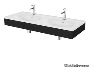 EQUAL - Double wall-mounted vanity unit _ VitrA Bathrooms