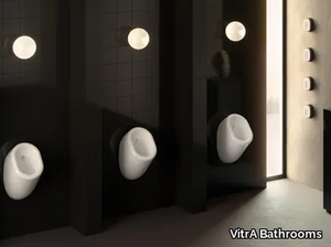 LIQUID - Suspended ceramic urinal _ VitrA Bathrooms