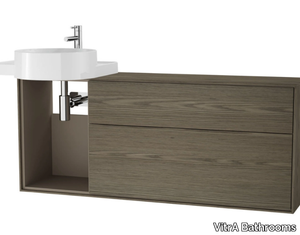 VOYAGE FOR COUNTERTOP WASHBASIN - Wooden vanity unit with drawers _ VitrA Bathrooms