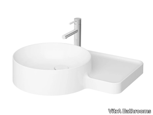 VOYAGE - Countertop round ceramic washbasin _ VitrA Bathrooms